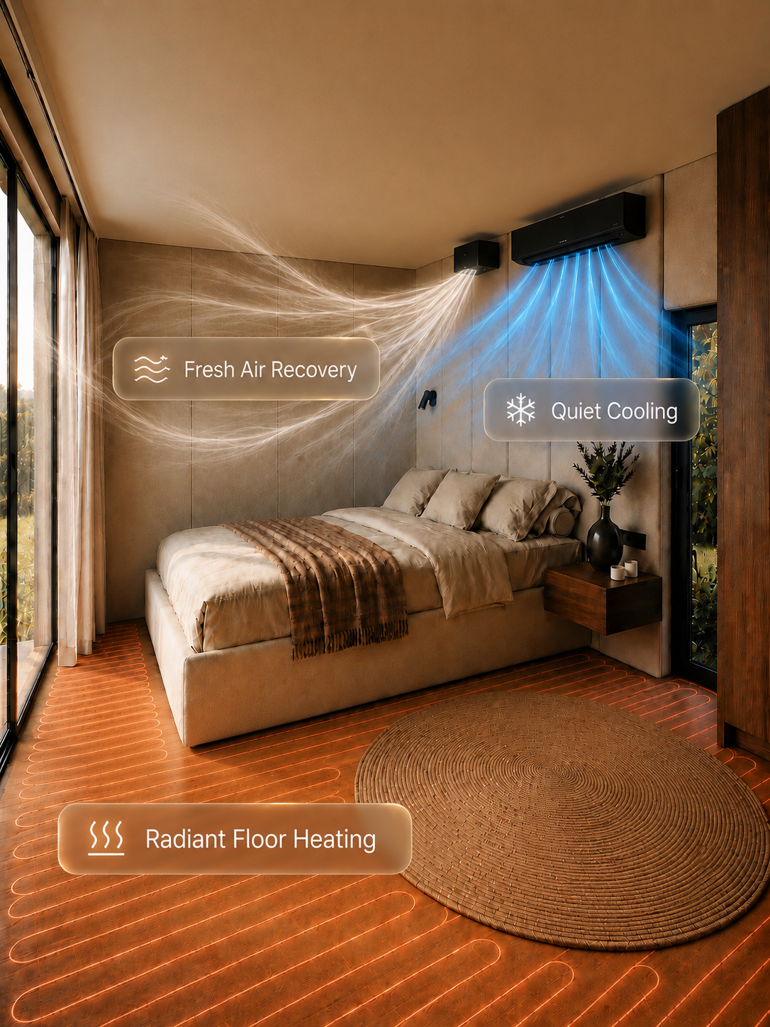 Integrated comfort systems